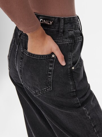 ONLY Regular Jeans 'Troy' in Zwart