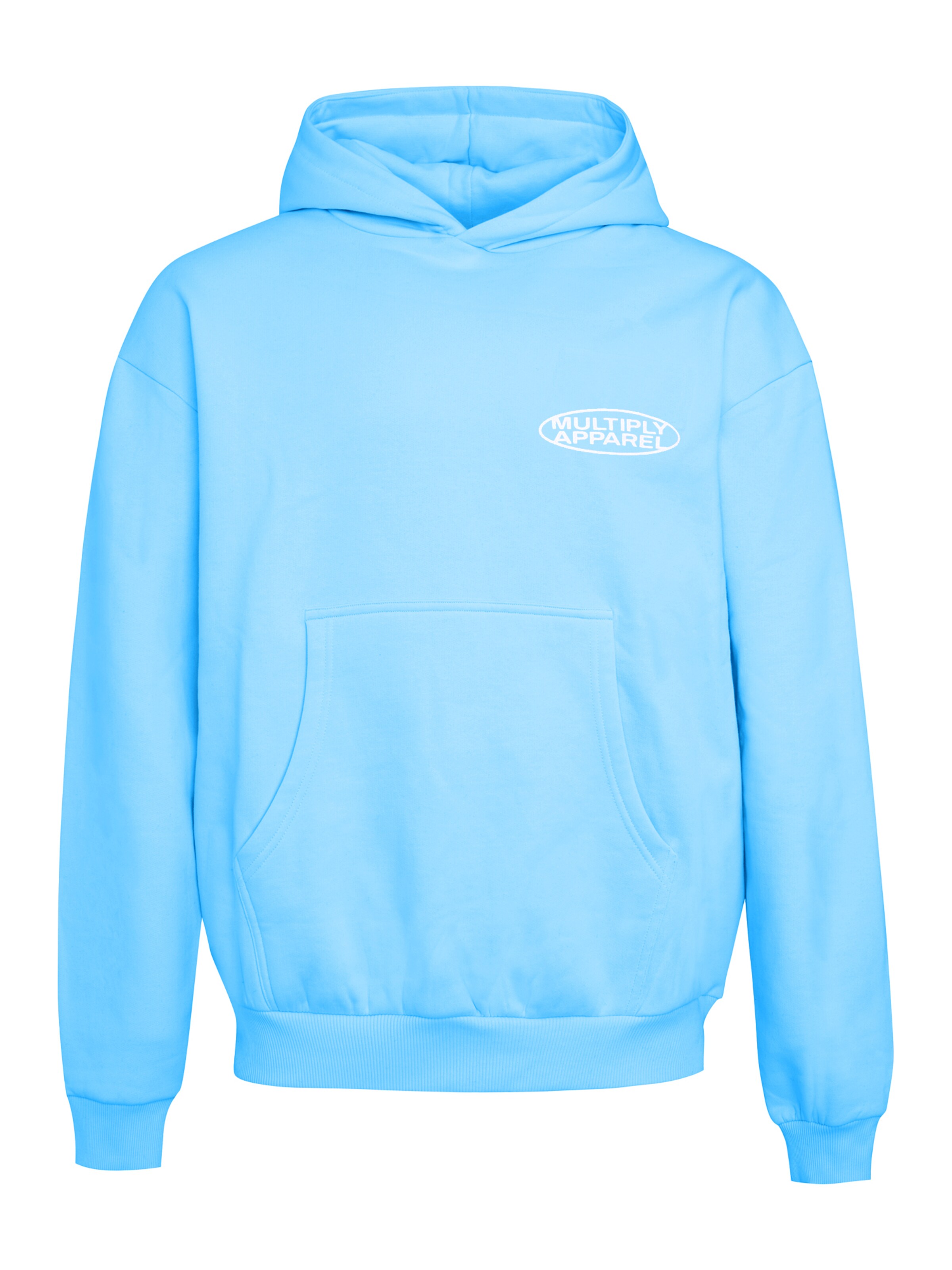 Multiply Apparel Sweatshirt in Blau: Vorderseite
