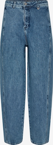 MOS MOSH Tapered Jeans in Blauw: voorkant