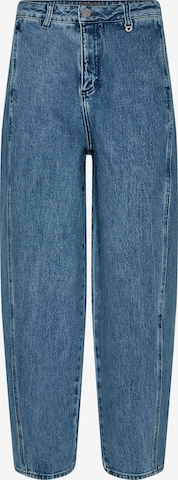 MOS MOSH Tapered Jeans i blå: forside