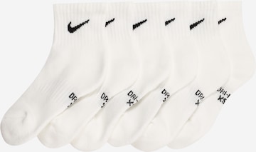 Calzino sportivo di Nike Sportswear in bianco: frontale