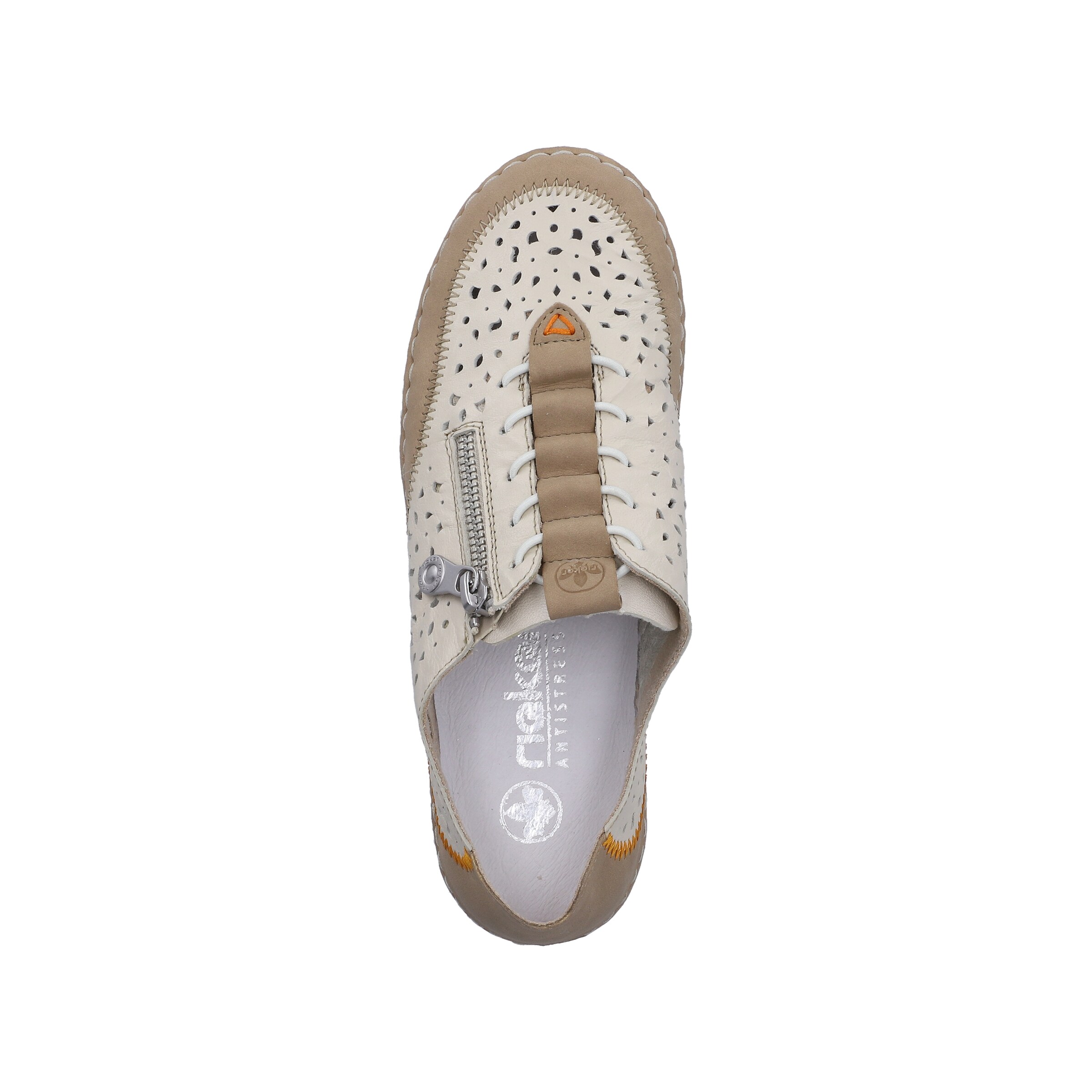 Chaussure basse '43665' Rieker en beige