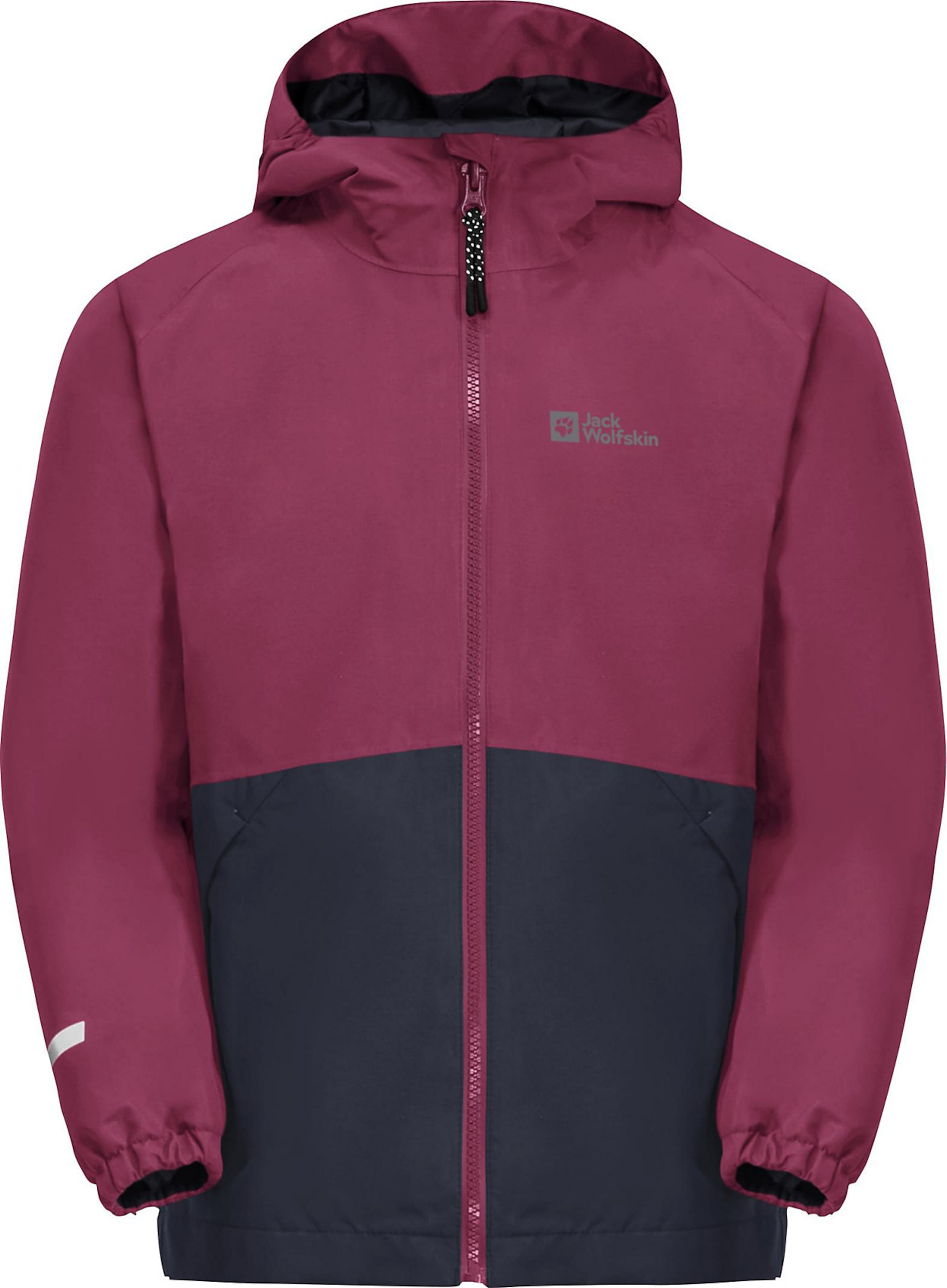 JACK WOLFSKIN Outdoor jacket 'Iceland' in Purple: front