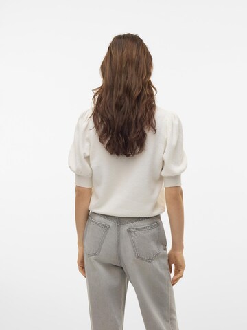 VERO MODA Pullover 'VMDoffy' in Weiß