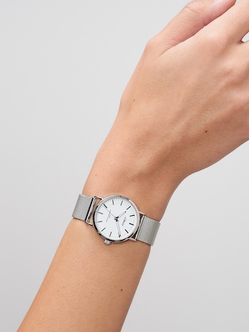 Montre à affichage analogique s.Oliver en argent