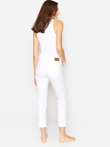 Angels Slim fit Jeans 'Cici' in White