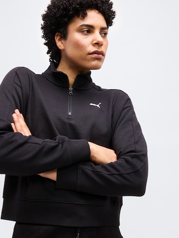 PUMASportska sweater majica 'Class' - crna boja