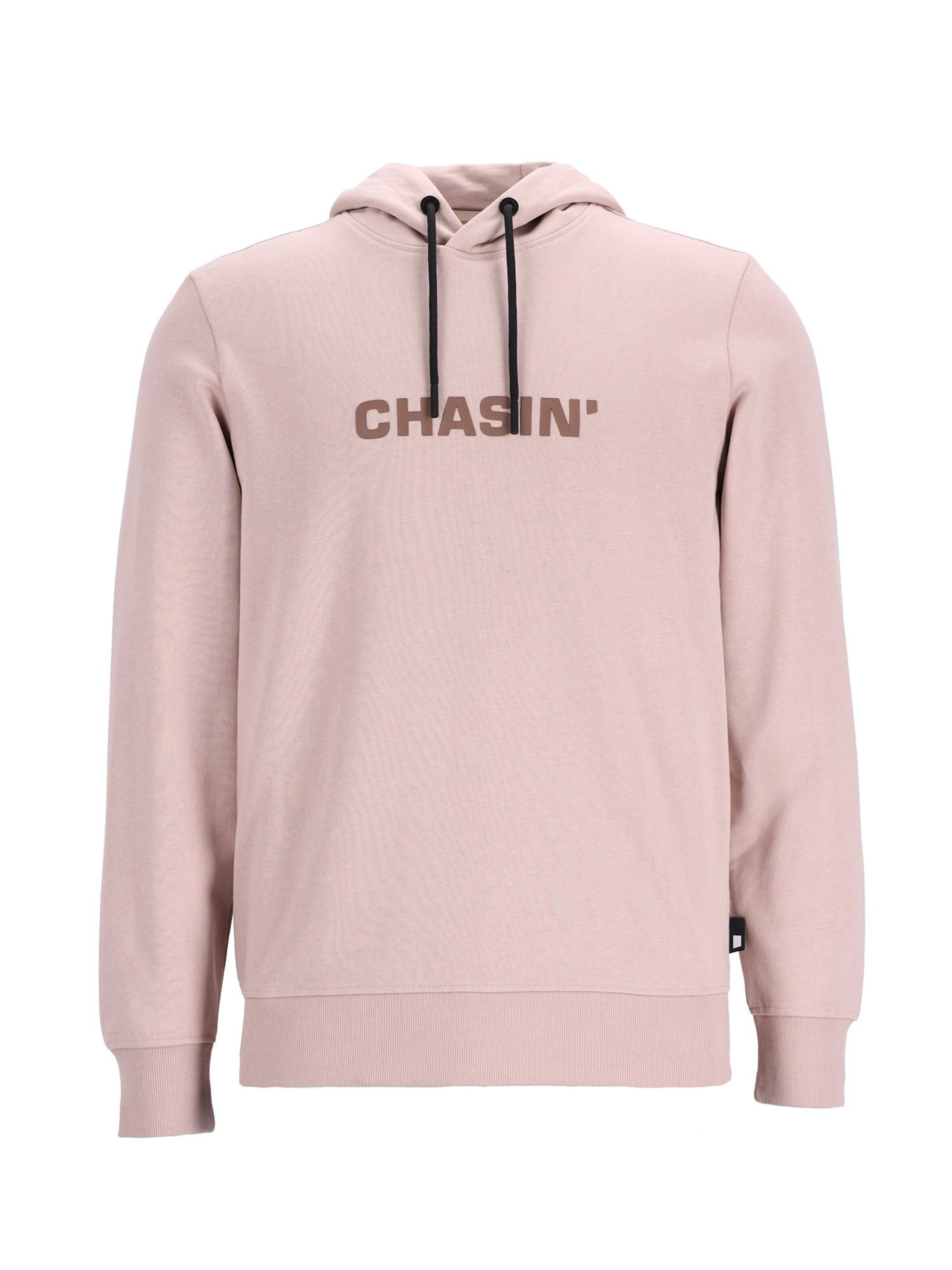 Sweat-shirt 'Duell' CHASIN' en rose : devant