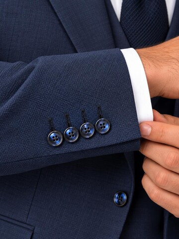 Guild Slim fit Suit 'Slim fit Business Anzug' in Blue