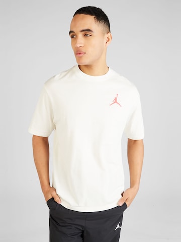 Jordan Shirt 'ESS' in Beige: voorkant