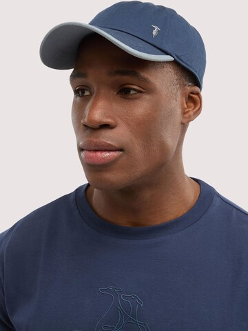 Cappello da baseball di Trussardi in blu: frontale