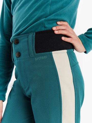 PROTEST Slimfit Sporthose 'PRTPROUD JR' in Blau: Vorderseite