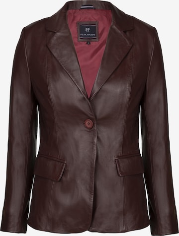 Blazer di Felix Hardy in rosso: frontale