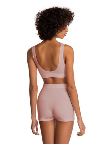 Wolford Skinny Leggings ' BIKE SHORT ' in Pink