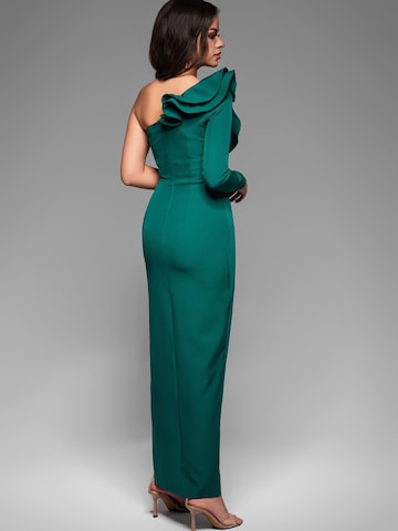 Ombre Abendkleid‌‌‌‌ in Grün