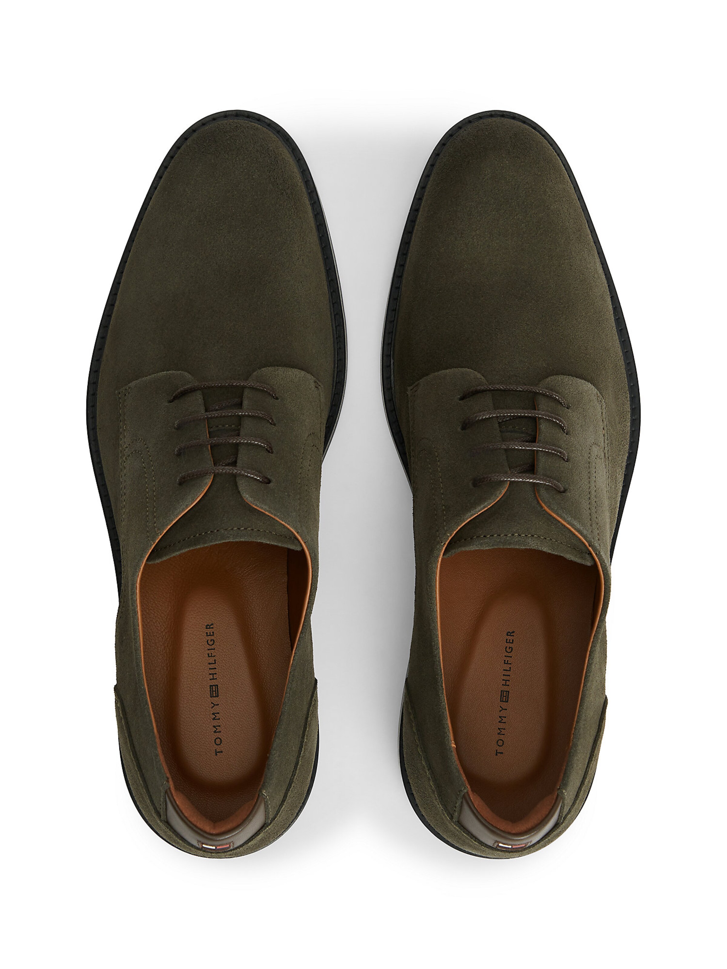 Chaussure à lacets TOMMY HILFIGER en vert