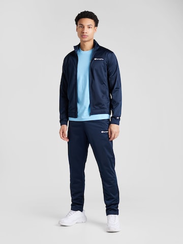 Champion Authentic Athletic Apparel Trainingspak in Blauw