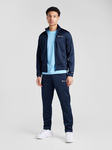 Champion Authentic Athletic Apparel Trainingspak in Blauw