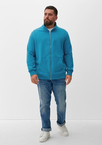 s.Oliver Men Big Sizes Sweatjacke in Blau