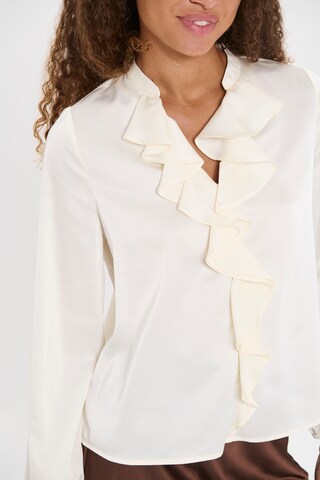 SAINT TROPEZ Bluse 'SZLodisa' in Beige