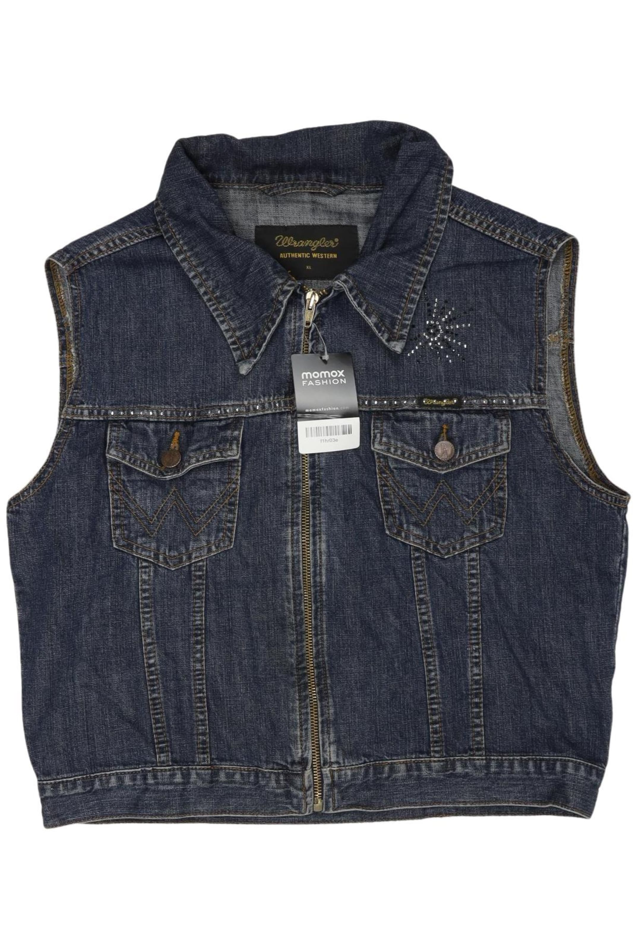 WRANGLER Vest in XL in marine blue, Item view