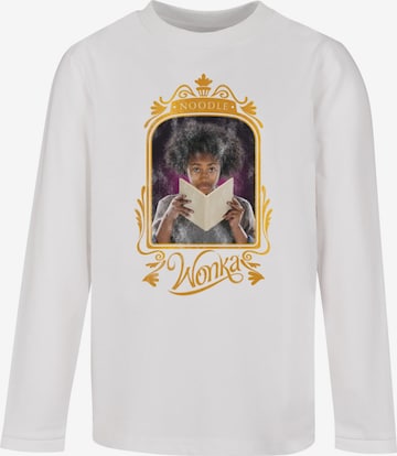T-Shirt 'Wonka - Noodle Frame' ABSOLUTE CULT en blanc : devant