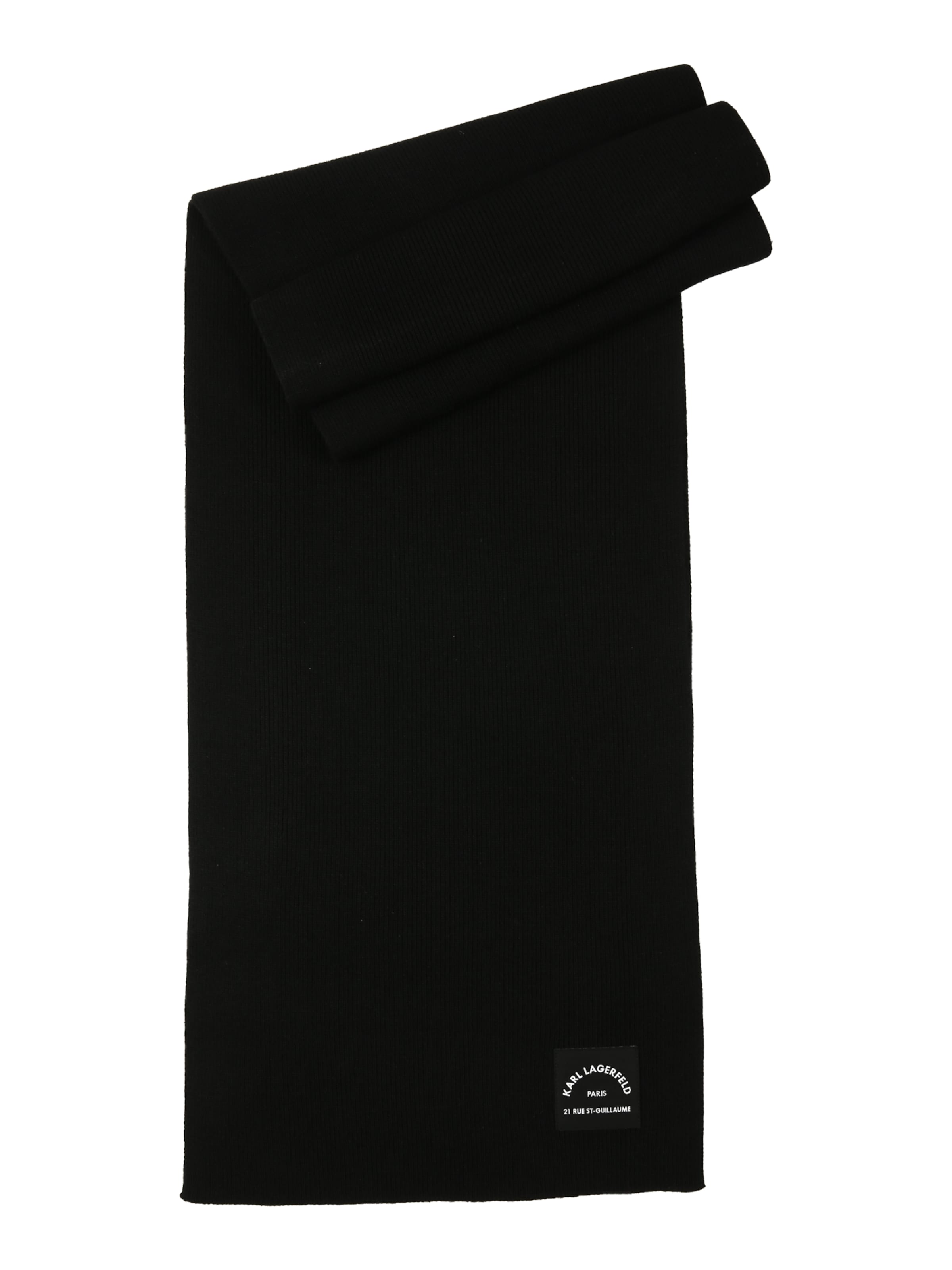 Karl Lagerfeld - Cachecóis em preto: frente