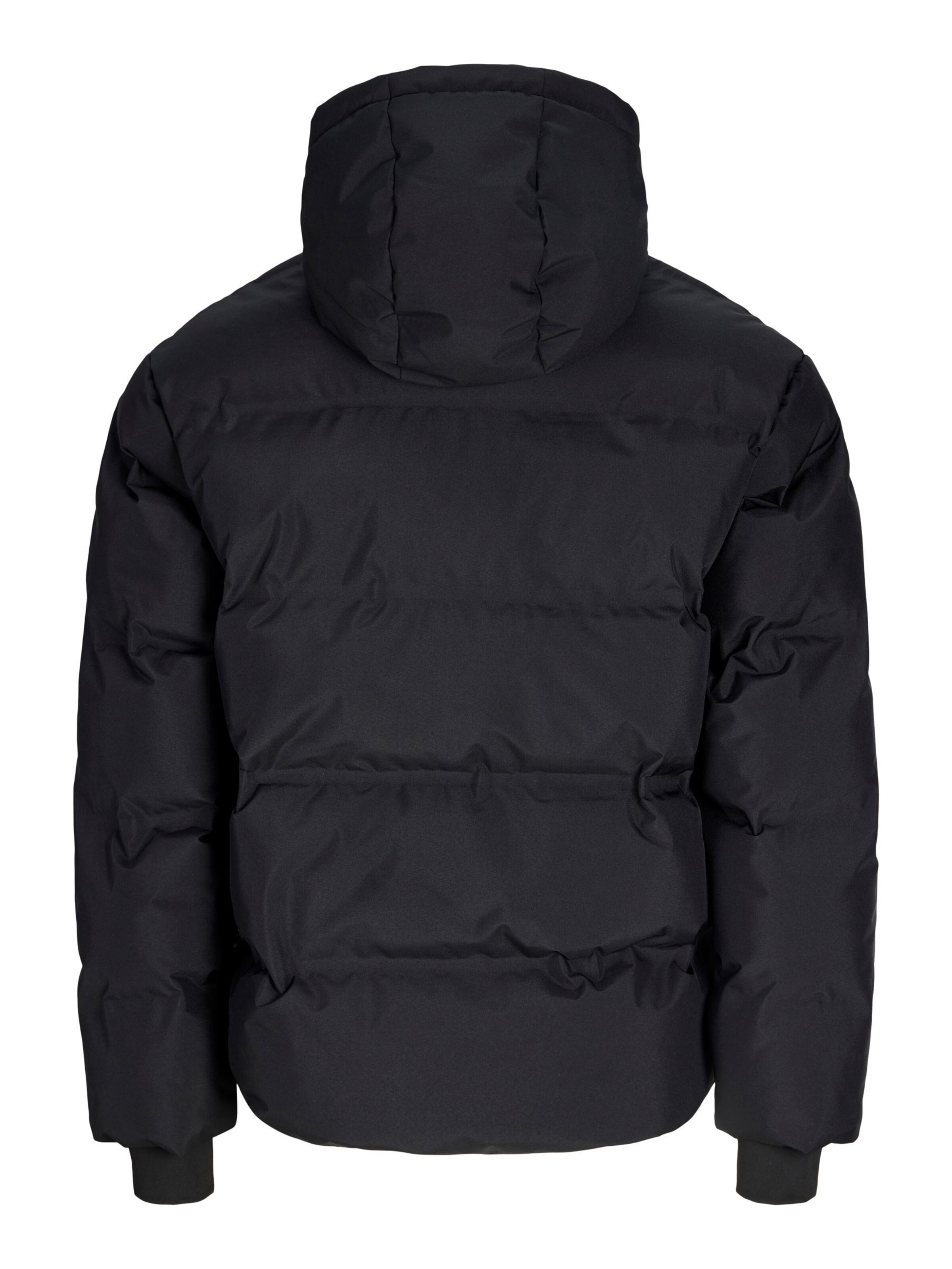 Jack & Jones Plus Tussenjas in Zwart