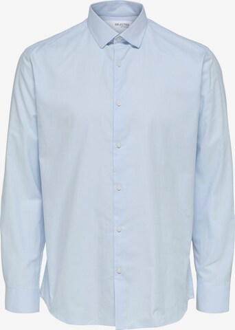 Chemise 'PINPOINT' SELECTED HOMME en bleu : devant