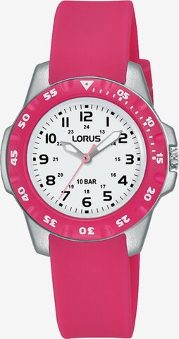 LORUS Watch in Pink: front