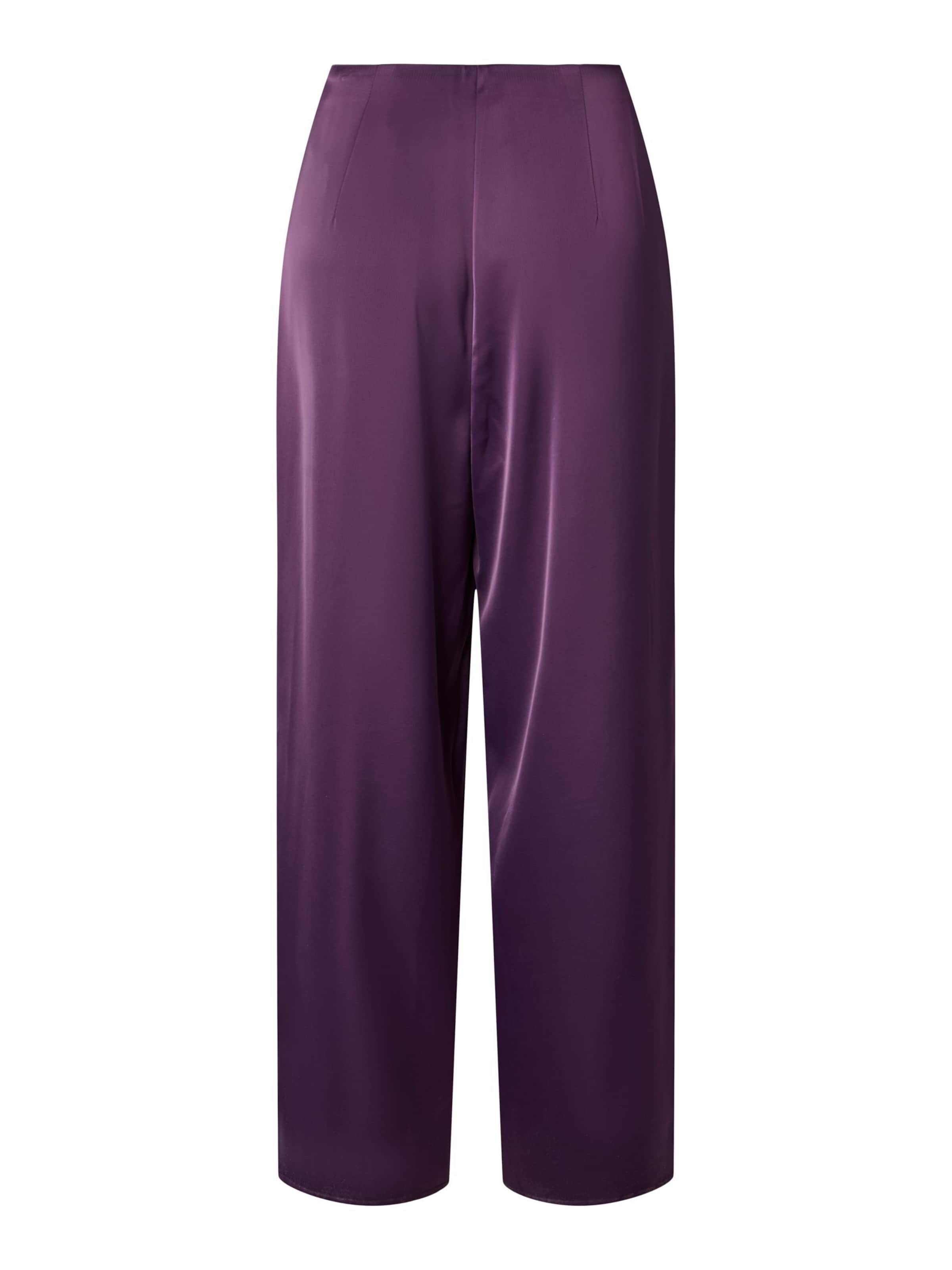 Wide Leg Pantalon 'YASPella' YAS en violet
