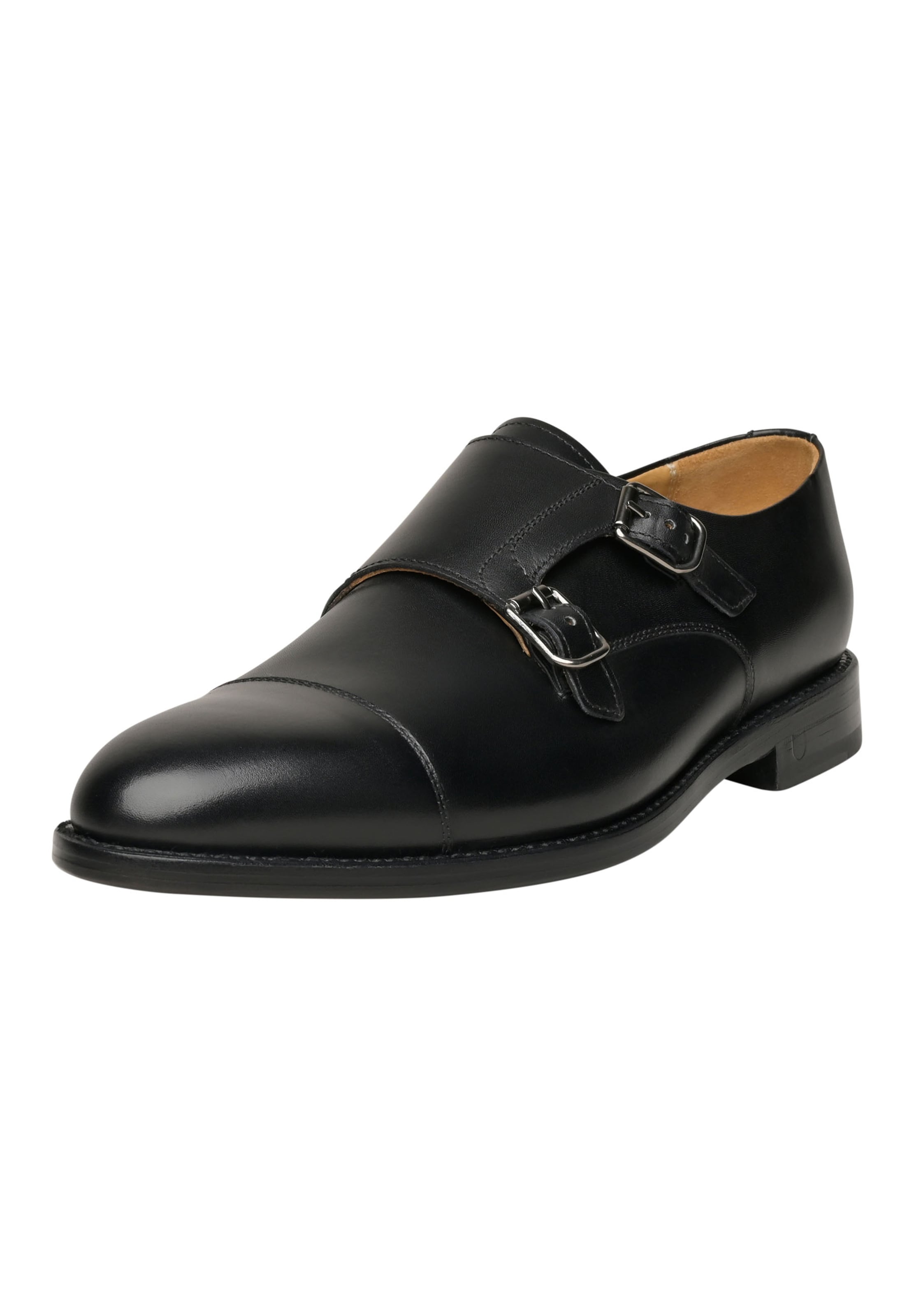 Henry Stevens Lace-up shoe in Black: front