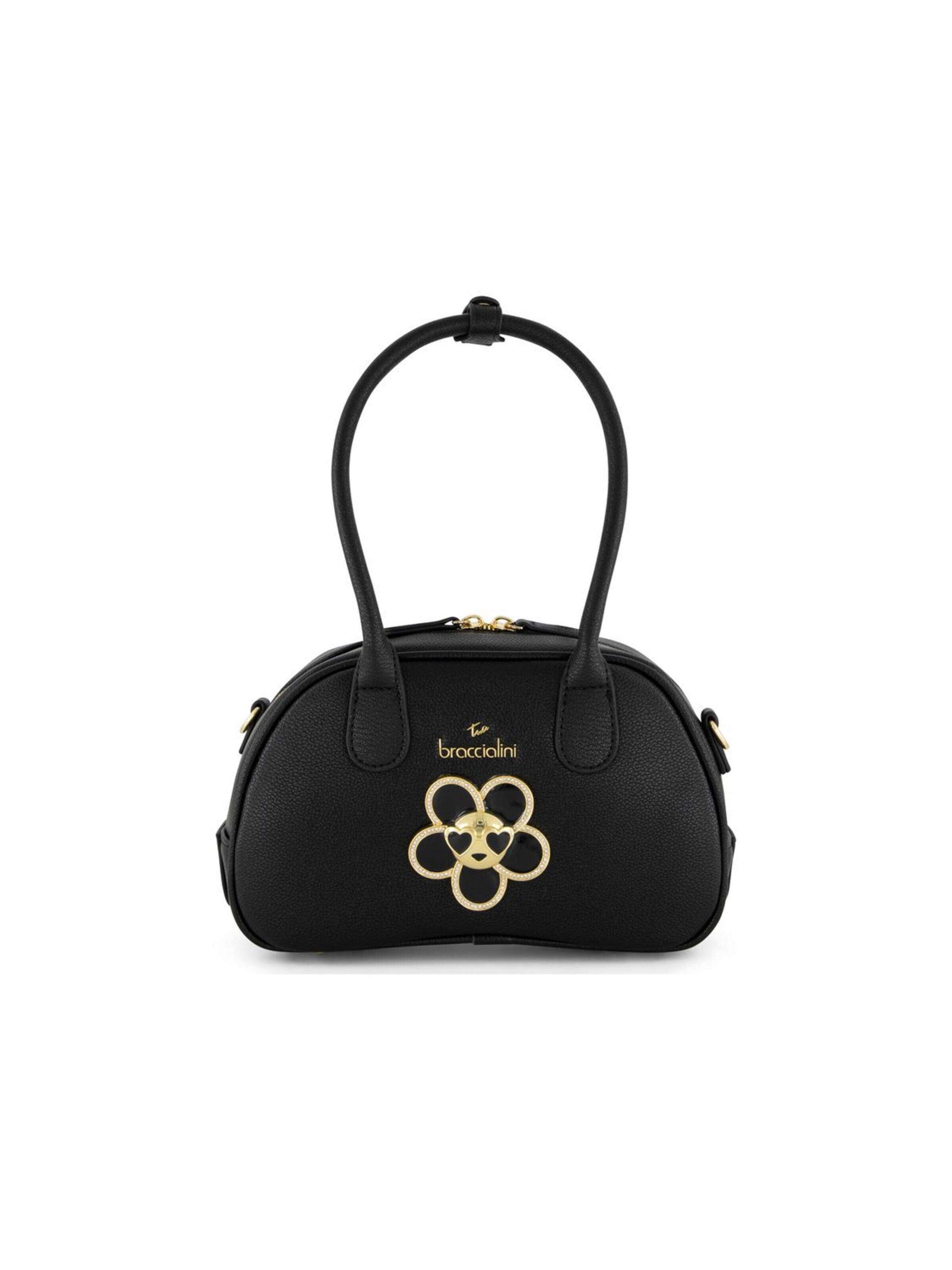 Braccialini - Bolso de mano 'Amy Bijoux' en negro: frente