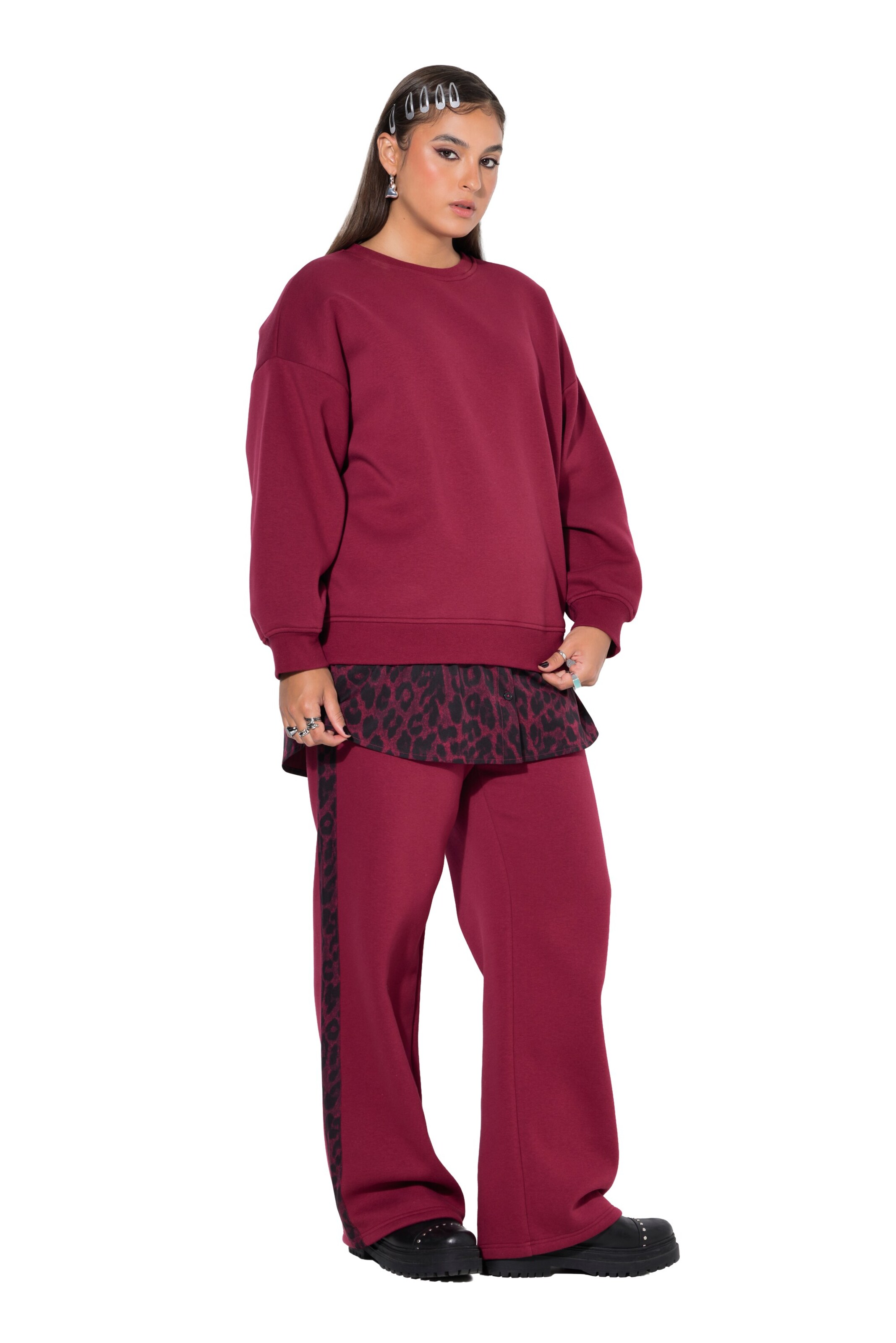 Studio Untold Sweatshirt in Red