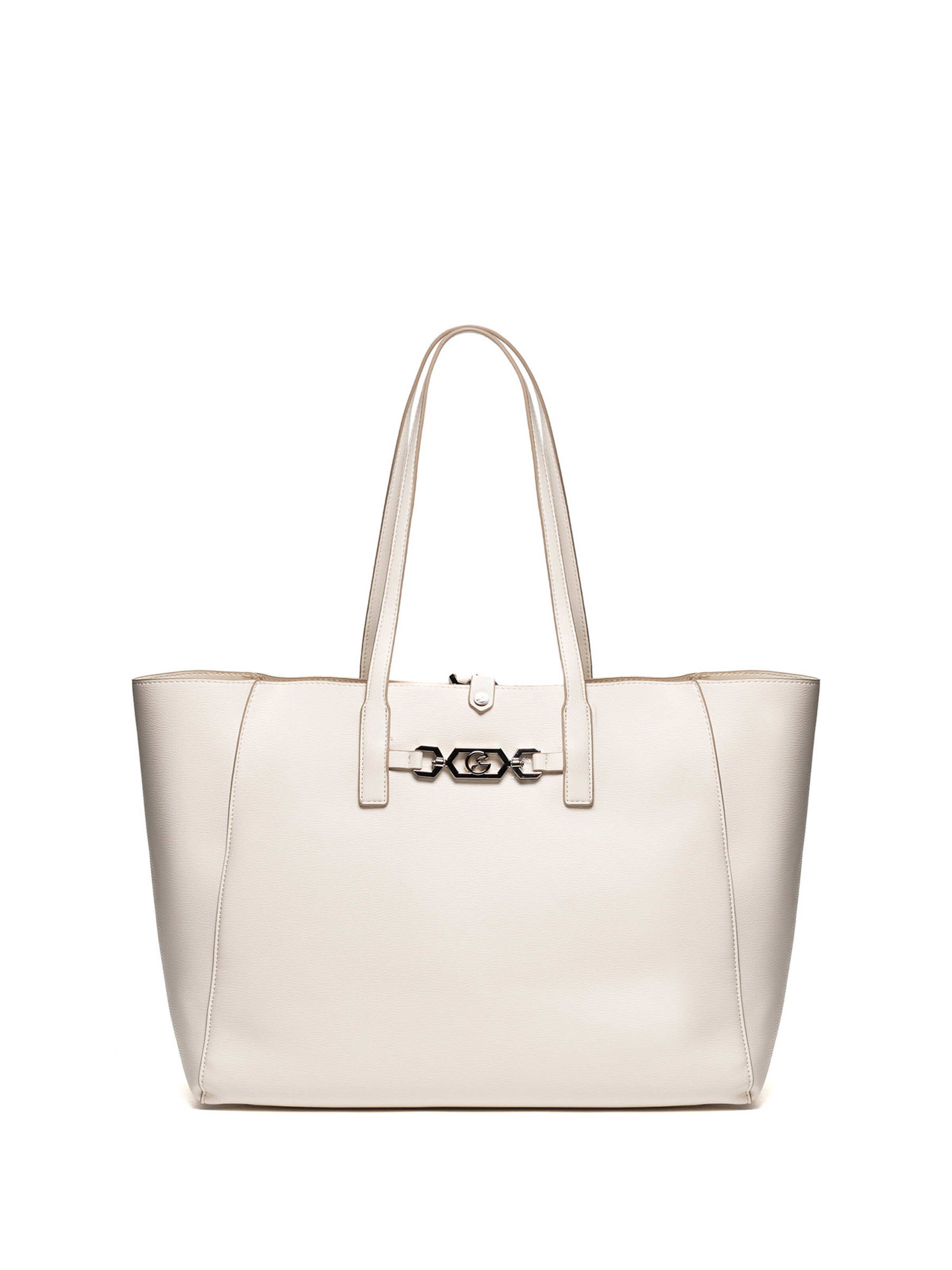 Shopper di Gattinoni in bianco: frontale