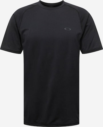 OAKLEY Λειτουργικό μπλουζάκι σε μαύρο: μπροστά