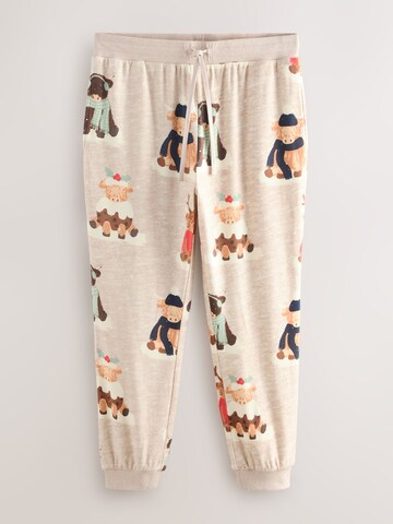 Next Pitkä pyjama värissä beige