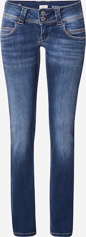 Pepe Jeans ג'ינס 'Venus' בכחול: מלפנים
