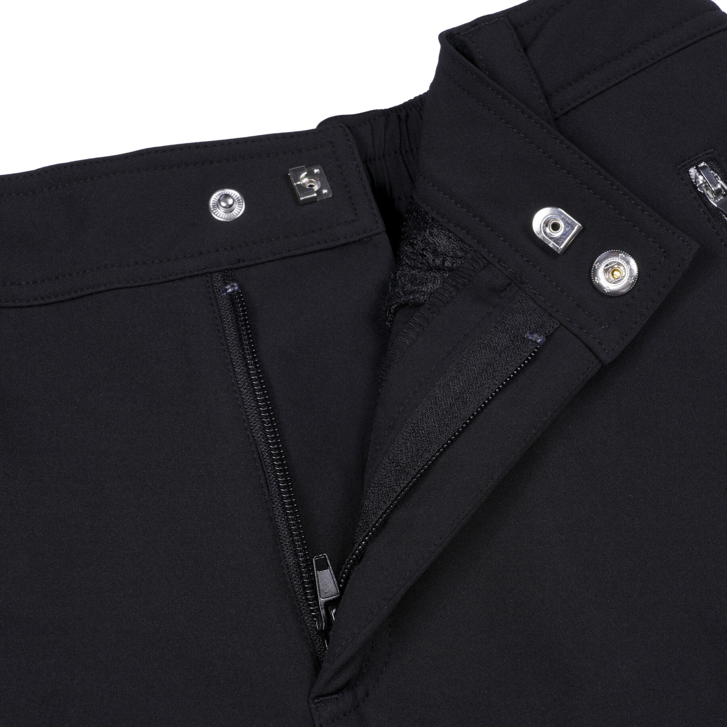 LUHTA Regular Outdoor trousers 'Eikniemi' in Black