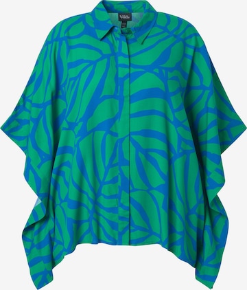 Ulla Popken Blouse in Groen: voorkant