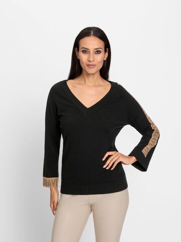 heine Pullover i sort: forside