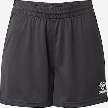 Hummel Regular Sportshorts 'Authentic' in Grau: predná strana