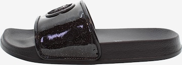 Ciabatta 'IVY002W/5Y2' di U.S. POLO ASSN. in nero: frontale