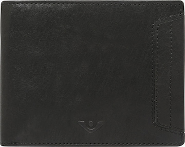 VOi Wallet 'Dakota' in Black: front