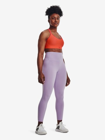 UNDER ARMOUR Skinny Workout Pants ' Meridian ' in Purple