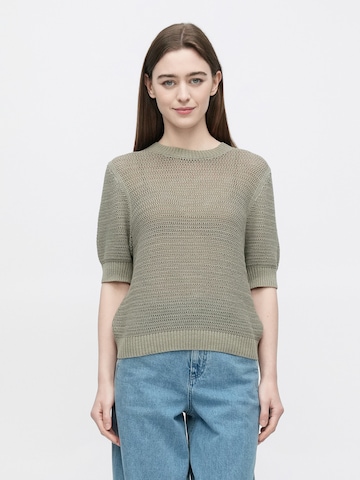 žalia DRYKORN Megztinis 'SANIDY': priekis