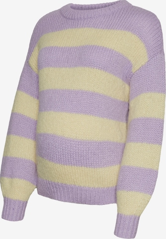 Vero Moda Maternity Sweater 'New Wine' in Purple: front