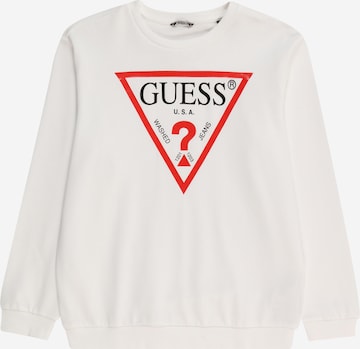 Felpa di GUESS in bianco: frontale