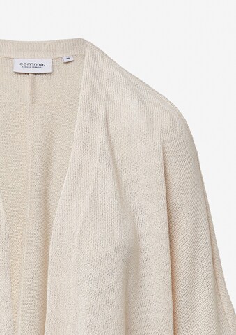comma casual identity Knit Cardigan in Beige