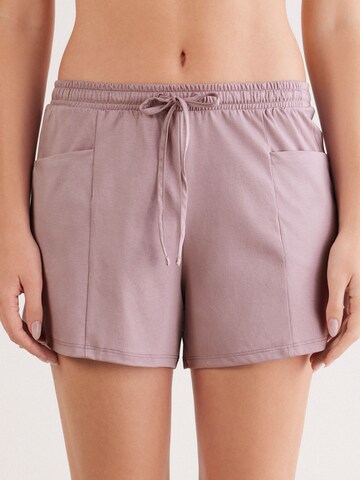 INTIMISSIMI Pajama Pants in Purple: front